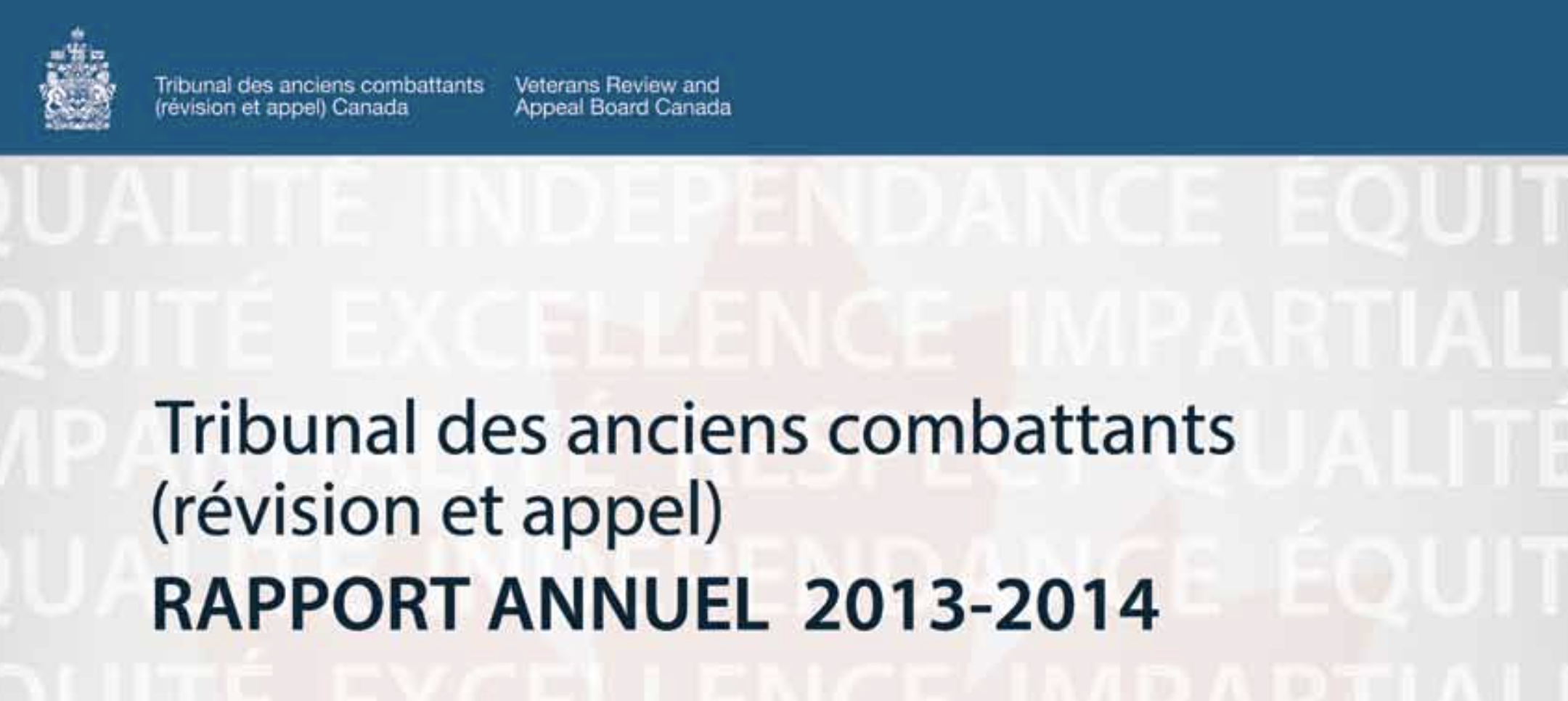 2013-2014 Rapport annuel
